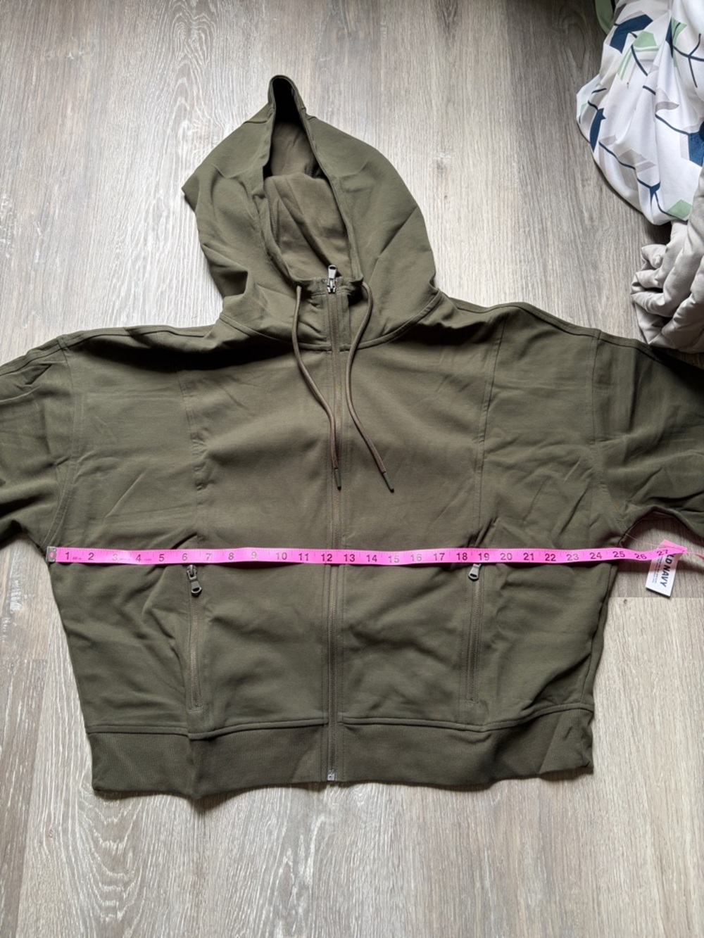 Old Navy Dynamic Fleece Oversized Full-Zip Hoodie Sweatshirt, NWT - Picture 8 of 14